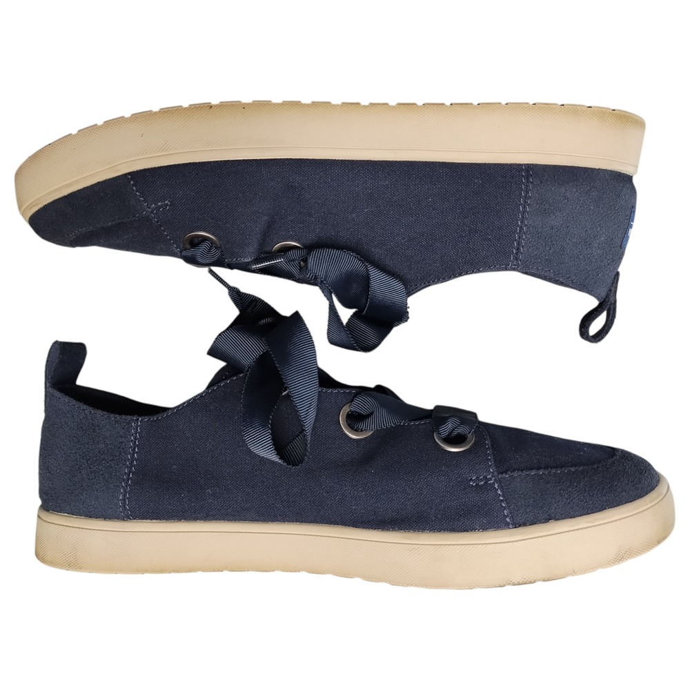 Koolaburra by‎ UGG Penley Sneakers Womens US Size 11 Navy White Lace Up 1102534